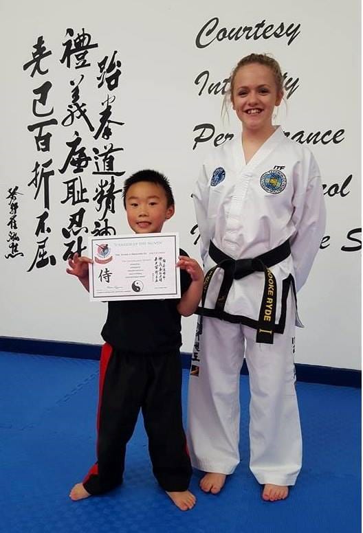 Burbage TKD Pad Work