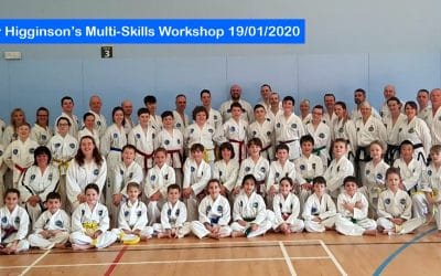 MASTER HIGGINSON’S MULTI SKILLS WORKSHOP 🥋🥋 20th January 2020