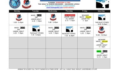 NEW SUMMER TIMETABLE!!